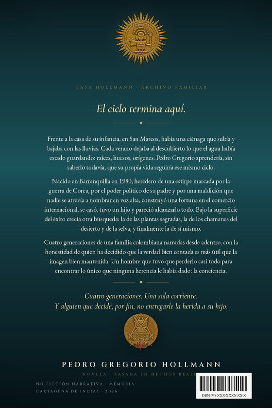 Contraportada de El Último Hollmann